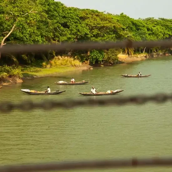 beautiful riverine villages of Bangladesh