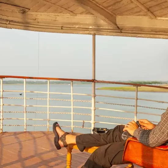 paddle steamet trip to the south of Bangladesh