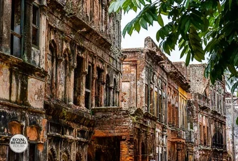 Panam Street with beautiful old buildings