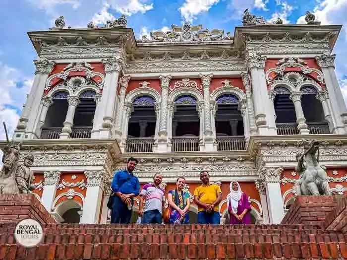 Wonderful ornamentation at bara shordar bari sonargaon