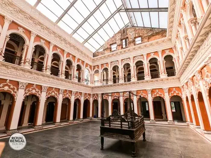 first cortyard of bara sadar bari in sonargaon