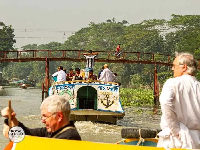 Backwater river cruise in Bangladesh