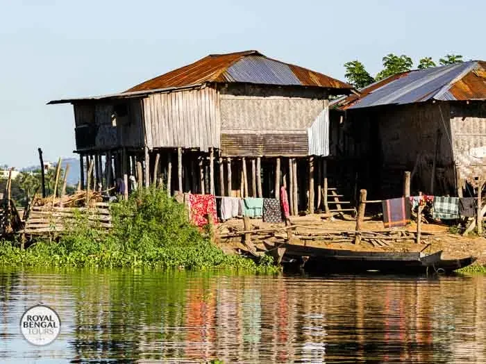 a beautiful village on Kaptai lake rangamati