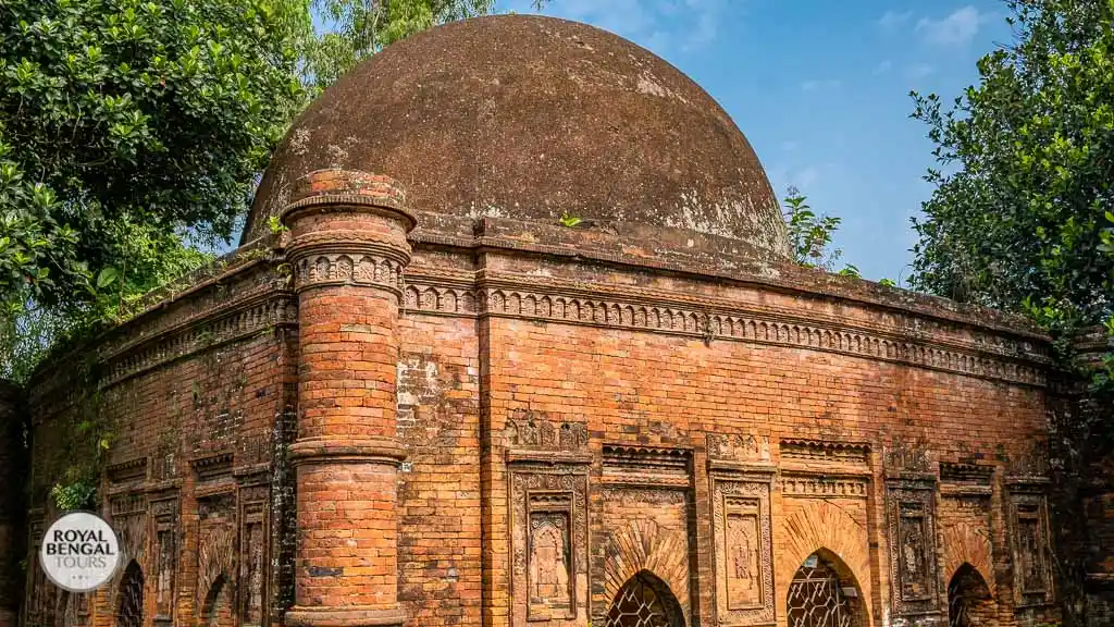 A glimpse of the Architectural Beauty Goaldi Mosque Sonargaon Bangladesh